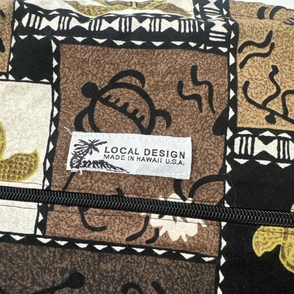 Local Design Made in Hawaii COTTON TOTE BAG Classic Design Island Aloha Wear Bag - Picture 4 of 12